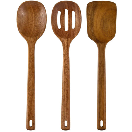 3 piece set Wood Serving Utensils