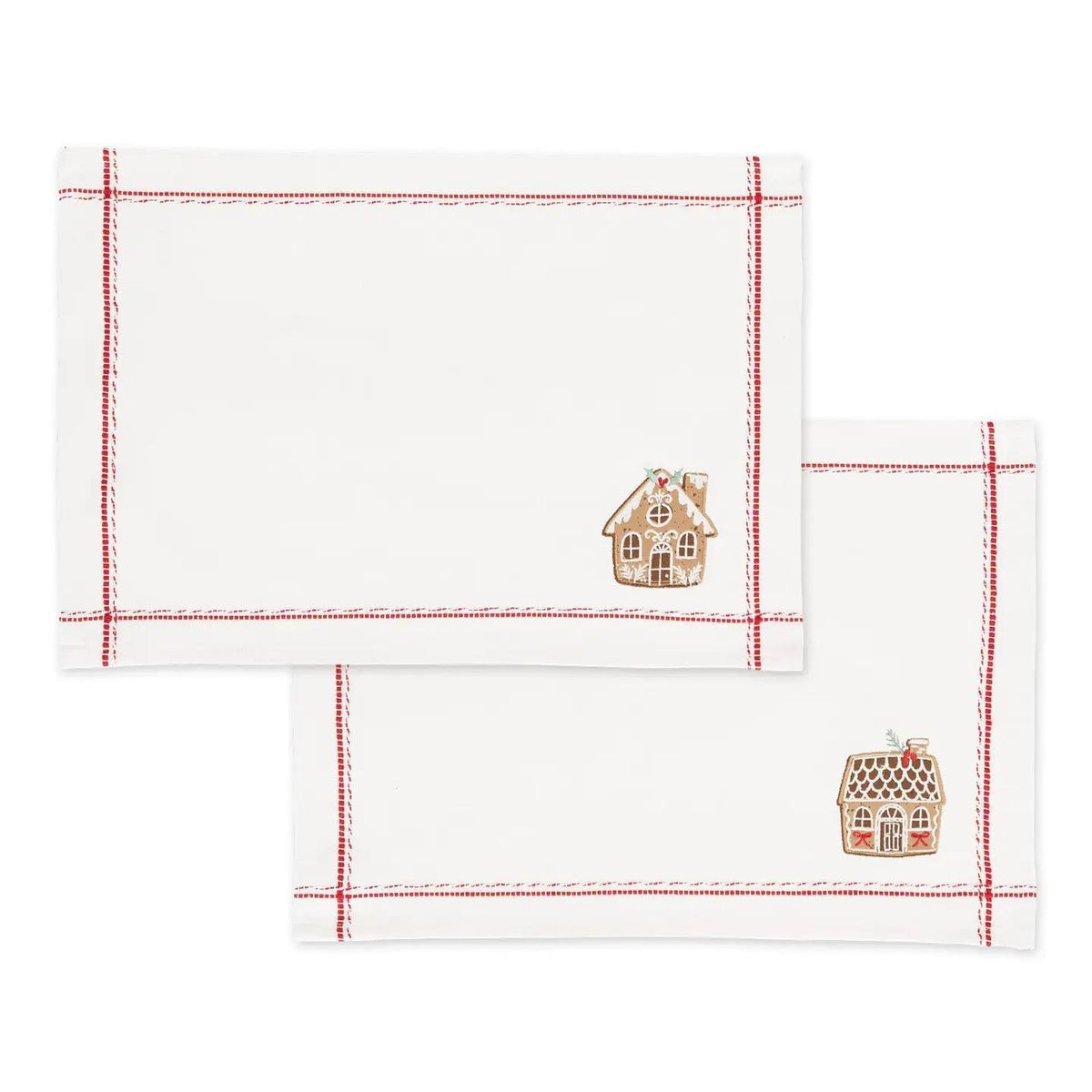 Gingerbread House Embellished Placemat