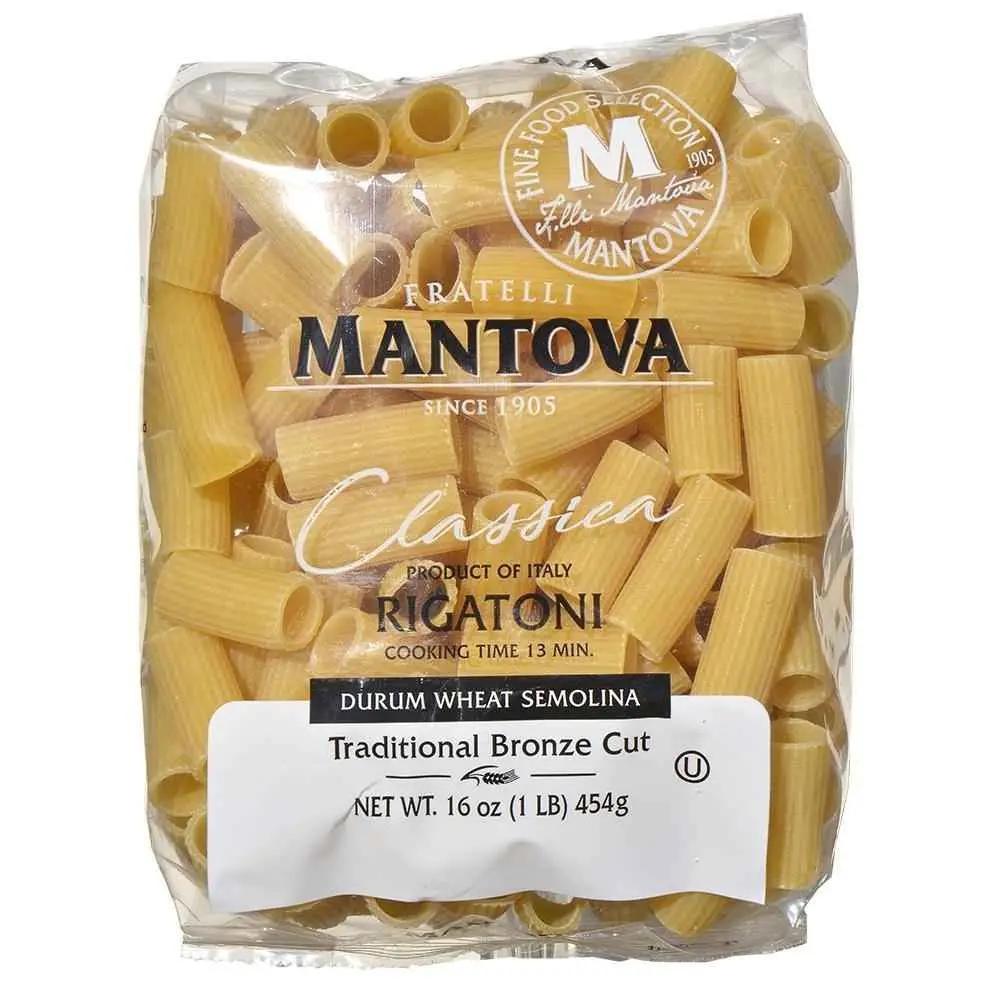 Mantova Bronze Cut Rigatoni Pasta