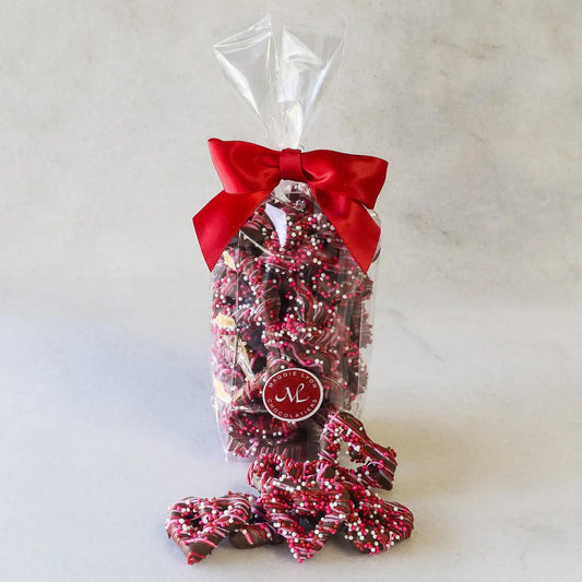 Milk Chocolate Covered Heart Shaped Pretzel