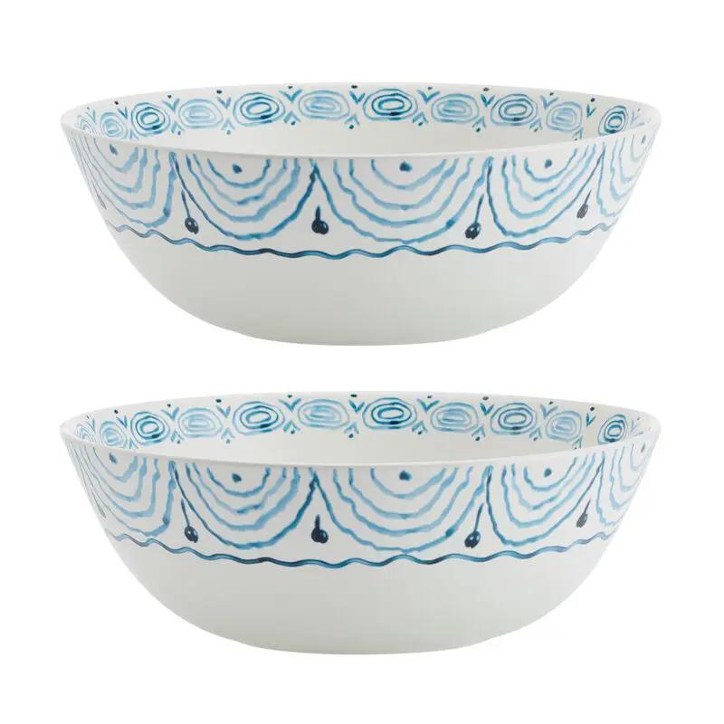 Fitz & Floyd Sicily Blue Stoneware