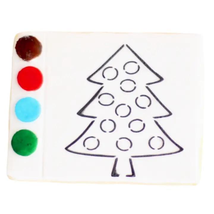 Christmas Paint Your Own Cookies