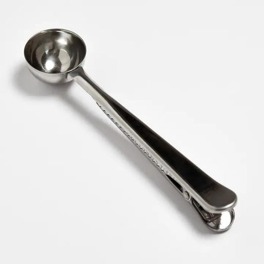 Stainless Steel Coffee Spoon and Bag Clip