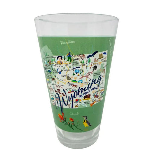 Wyoming 16-oz. Pint Glass