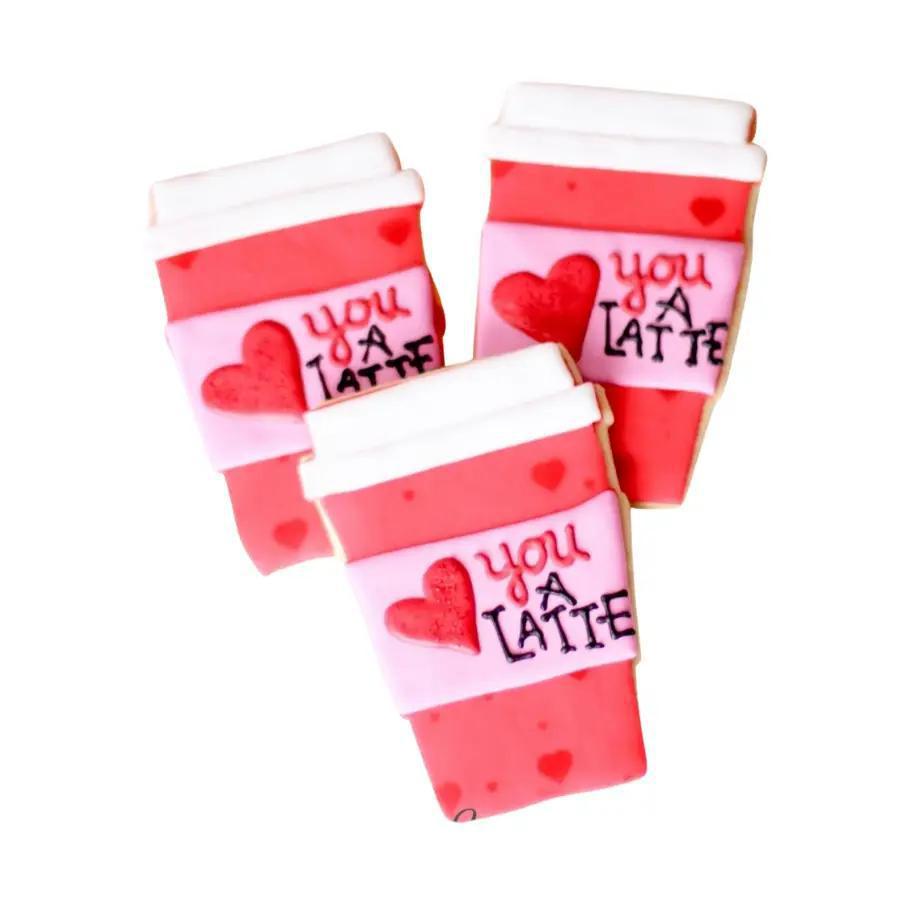 Tall Coffee Cup Cookies