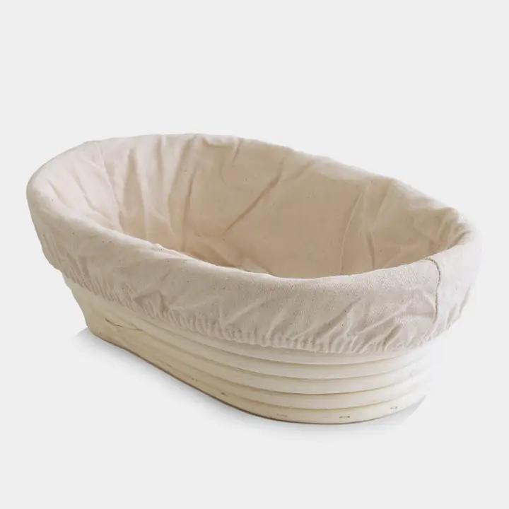 Oval Proofing Basket and Liner