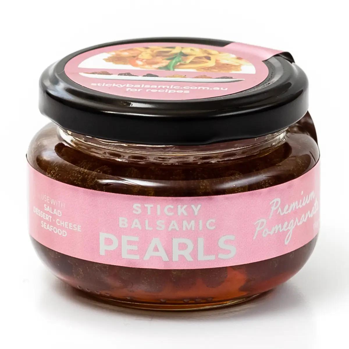 Sticky Balsamic Pearls
