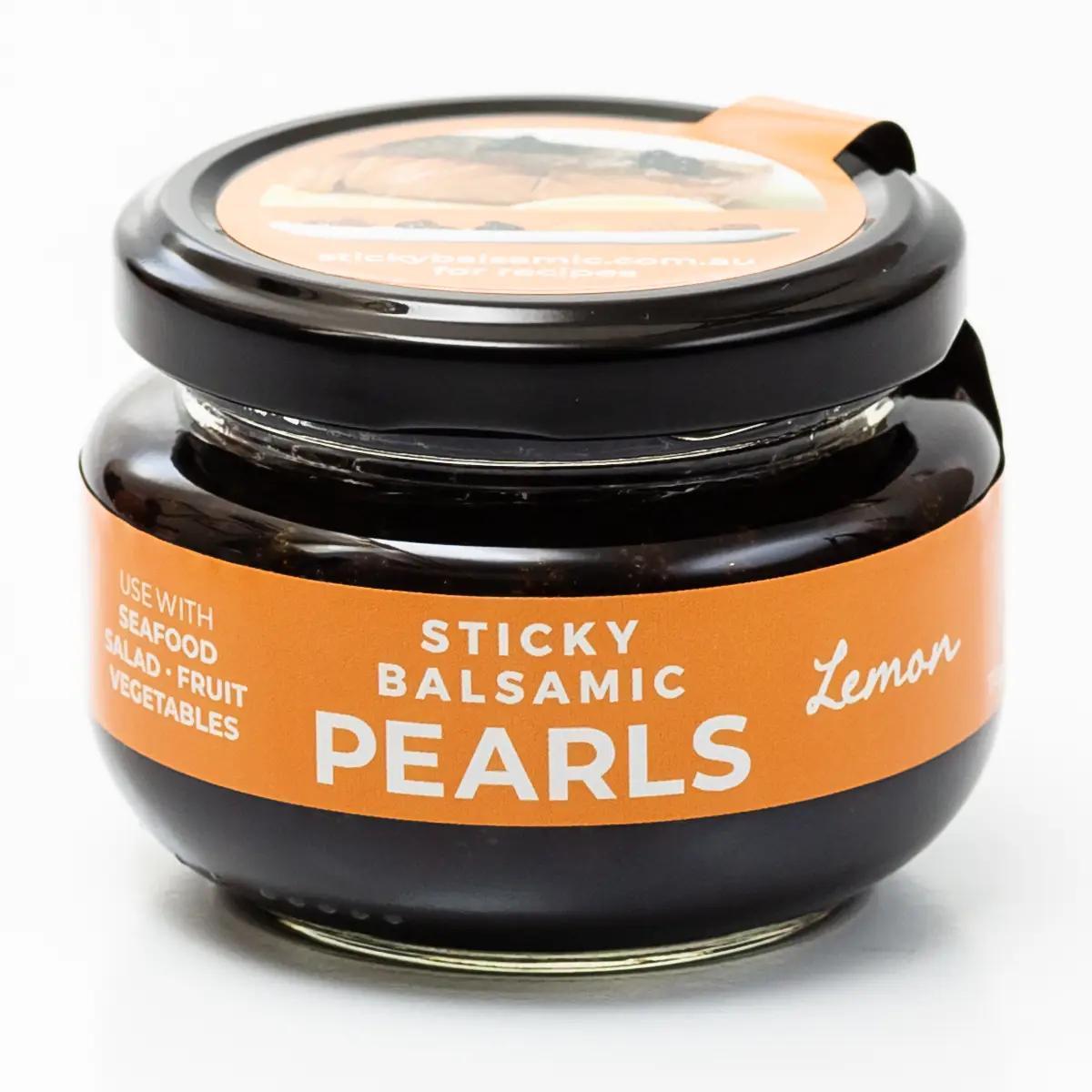 Sticky Balsamic Pearls