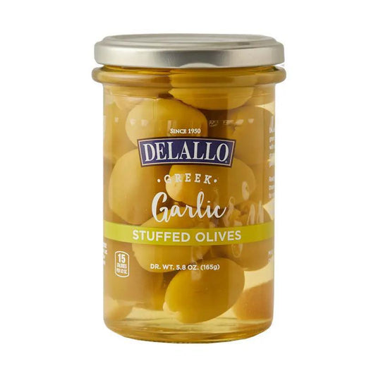 Delallo Garlic Stuffed Olives