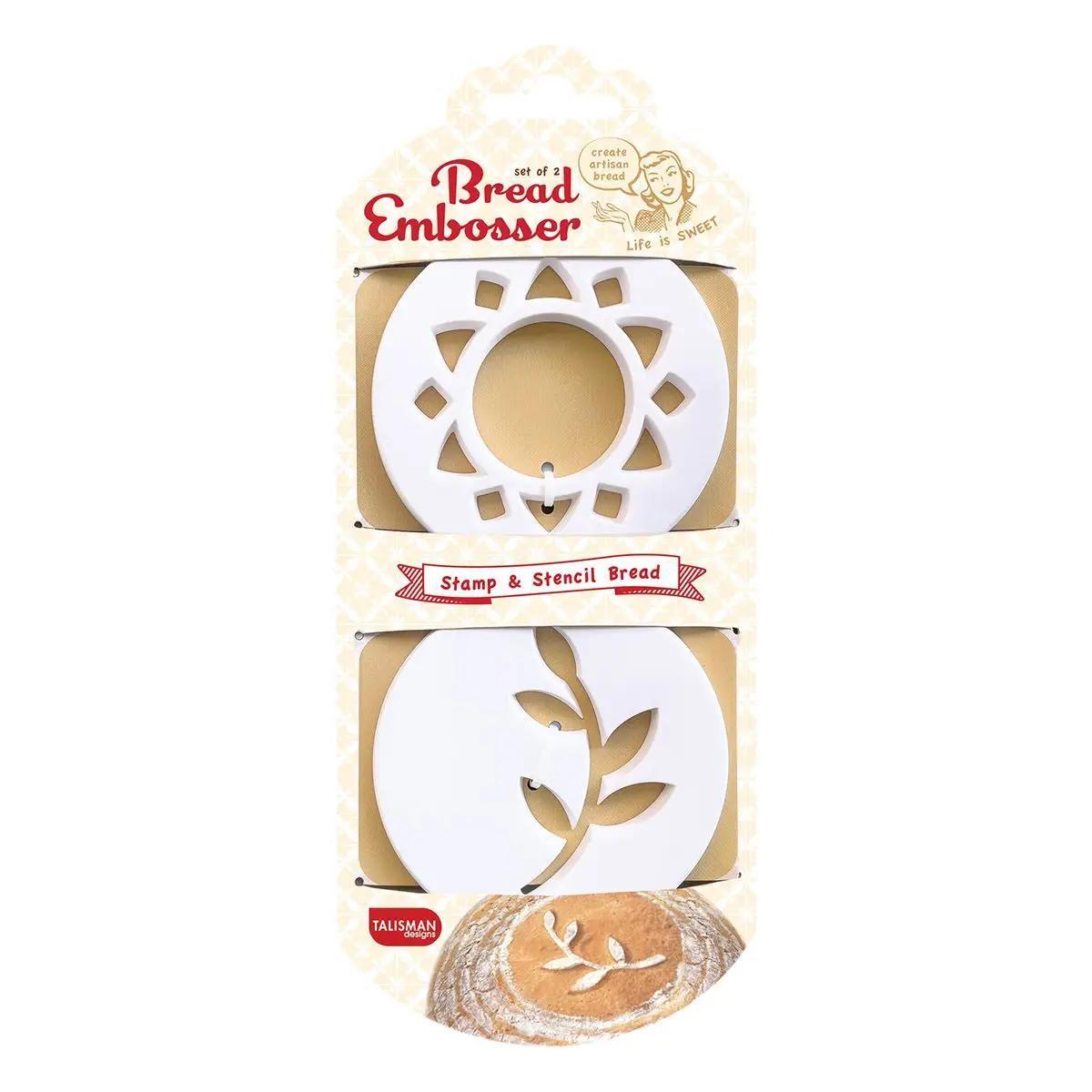 Bread Embosser Set of 2