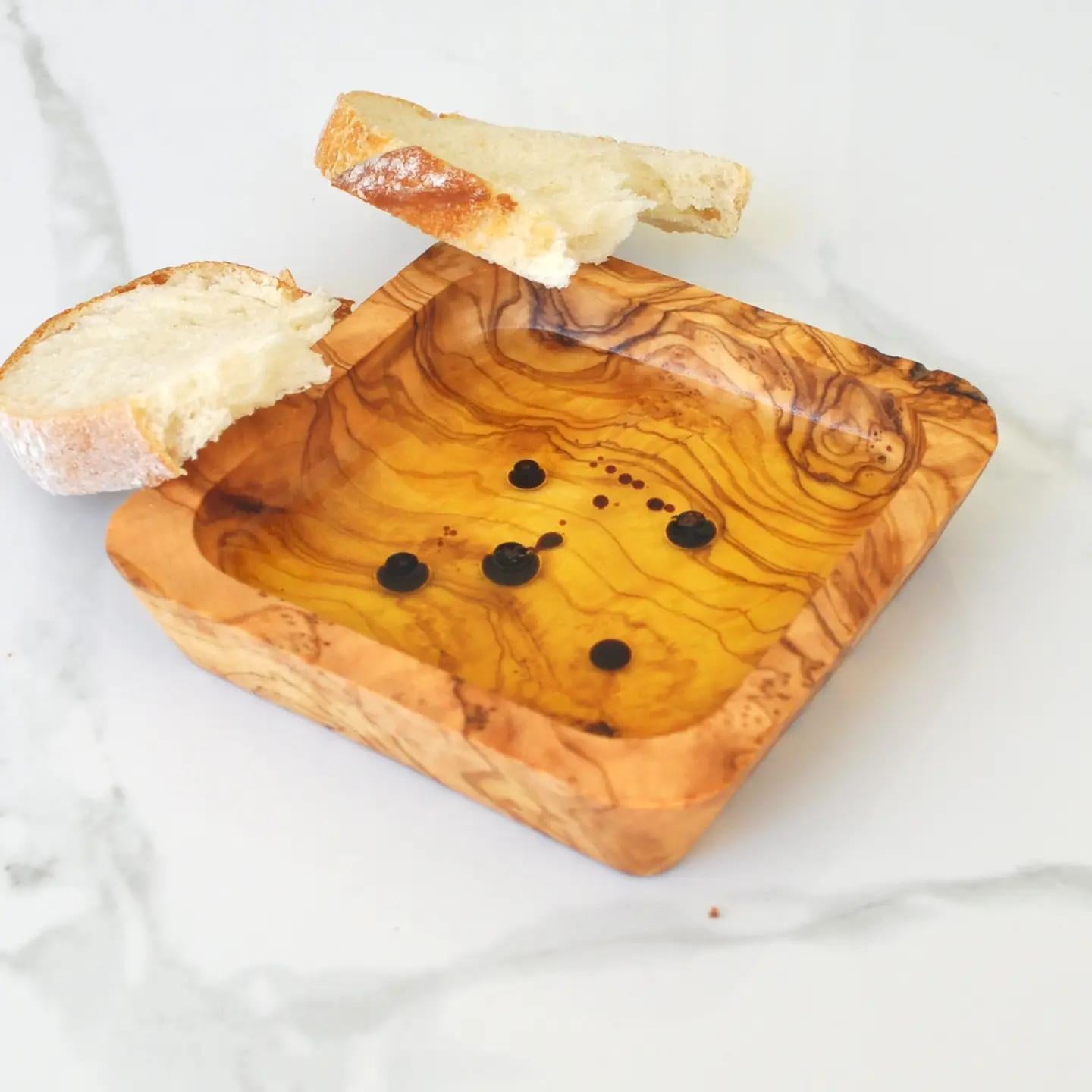 Olive Wood Dipping Bowl