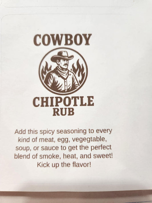 Cowboy Chipotle Rub BBQ Seasoning