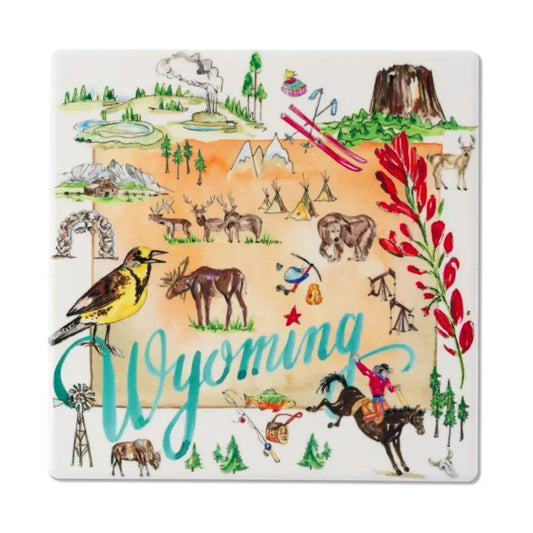 State Ceramic Coaster