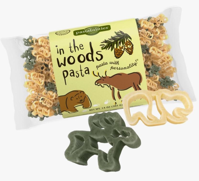 In the Woods Shaped Pasta
