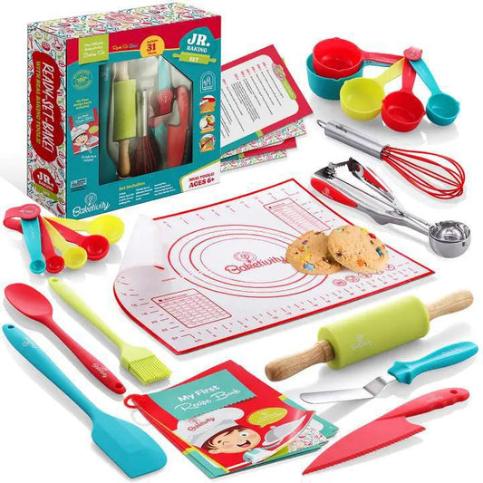 31 Pcs Kids Cooking & Baking Set