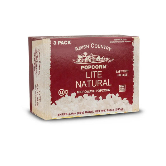 3pk Lite Natural Popcorn