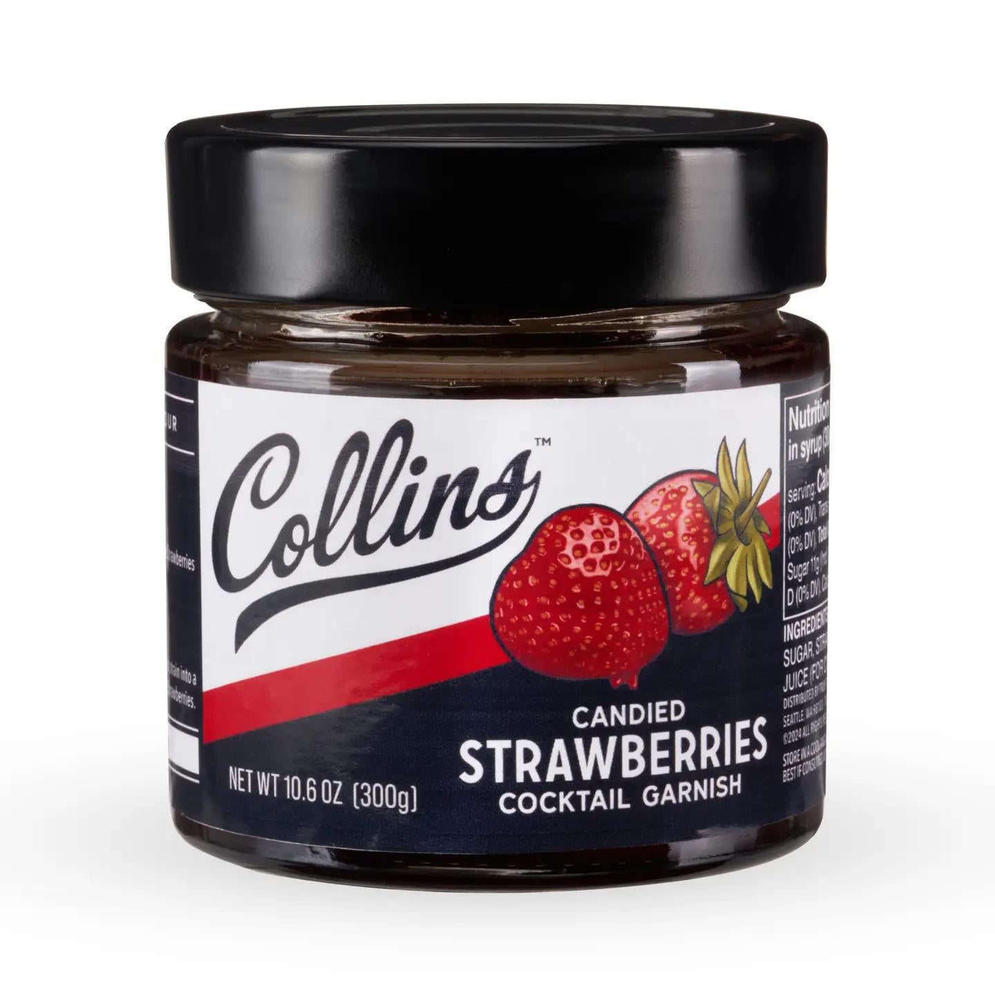 Candied Strawberries in Syrup