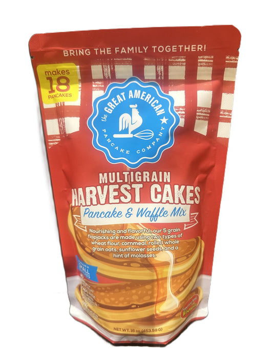 Multigrain Harvest Cakes 5 Grain Pancake and Waffle Mix