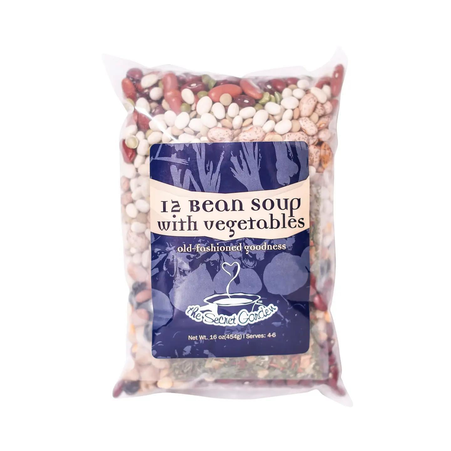 12-Bean Soup with Vegetables