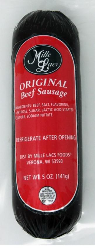 5oz Beef Summer Sausage