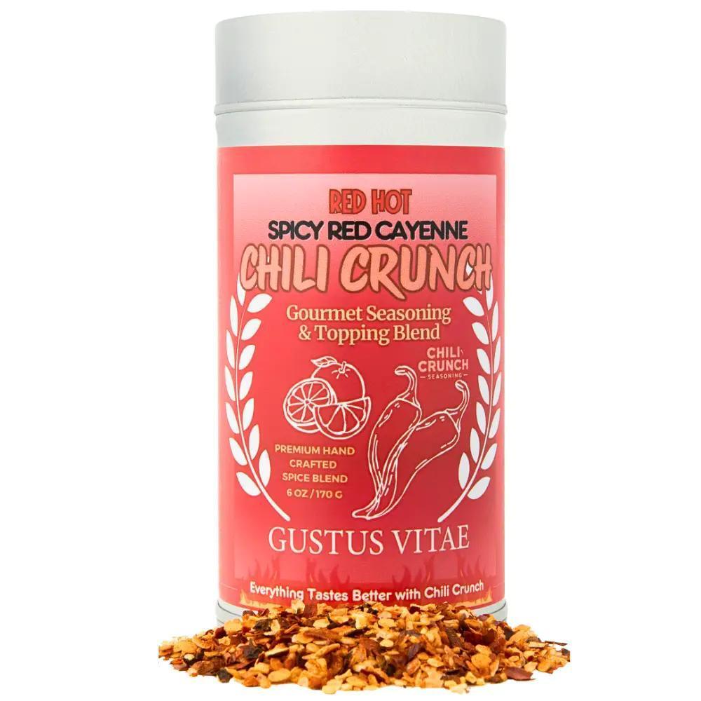 Spicy Red Cayenne Chili Crunch Seasoning