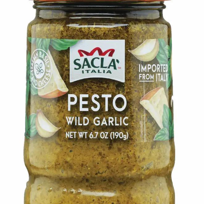 Wild Garlic Basil Pesto