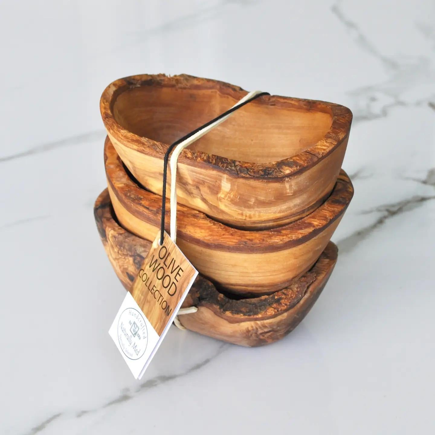Olive Wood Dipping Bowl