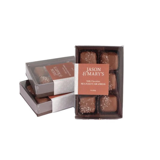 Milk Chocolate Sea Salt Caramels Gift Box