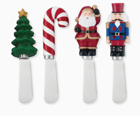 Supreme Housewares  Holiday Cheese Spreaders