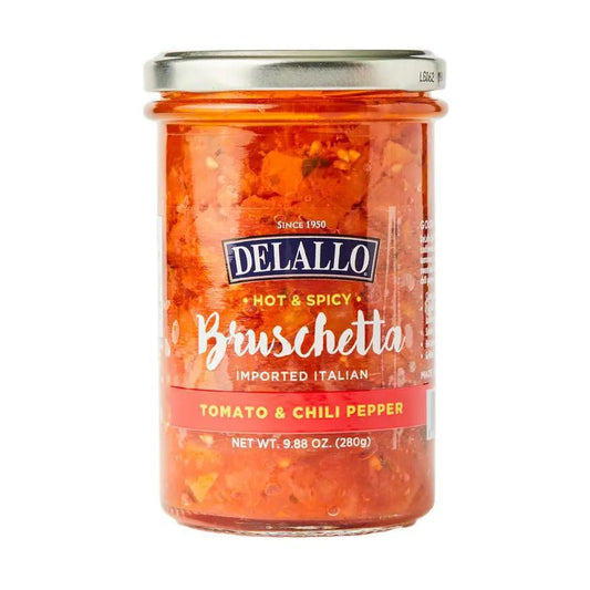 Spicy Tomato Bruschetta