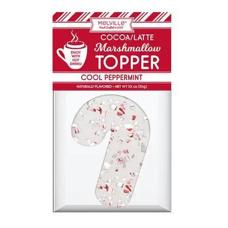 Peppermint Candy Cane Marshmallow Topper