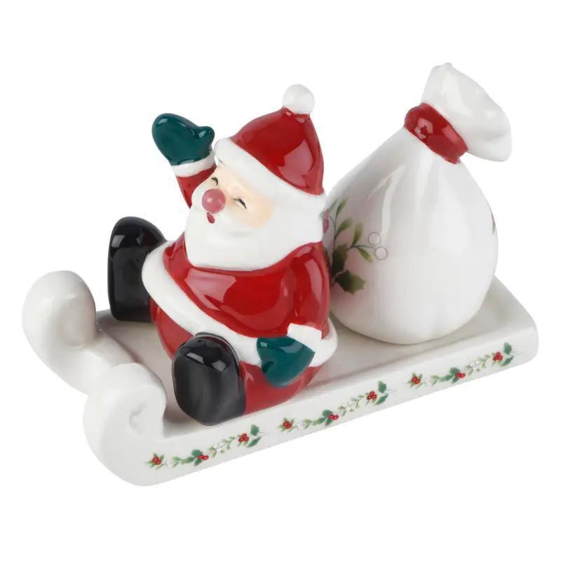 Salt & Pepper Santa Sled