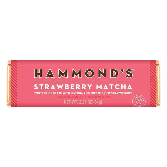 Strawberry Macha Chocolate Bar
