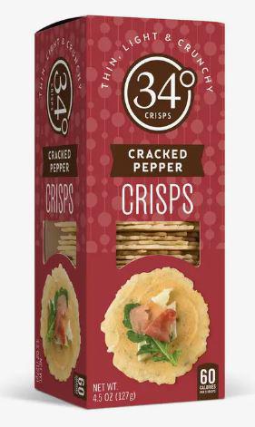 Cracked Pepper Crisps (Crackers)