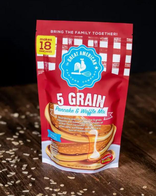 Hearty & Delicious 5 Grain Pancake and Waffle Mix