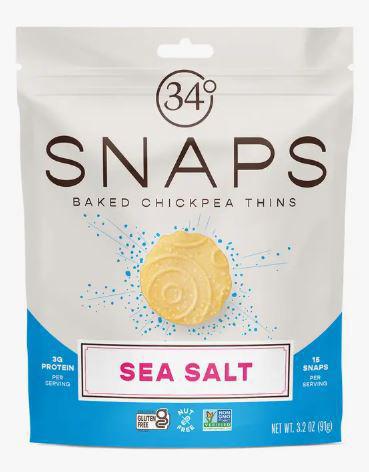 Sea Salt Snaps (Crackers)