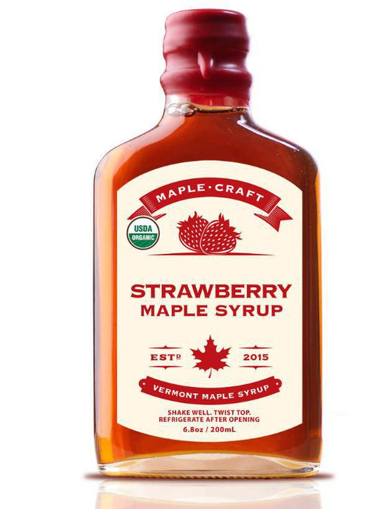 Strawberry Maple Syrup