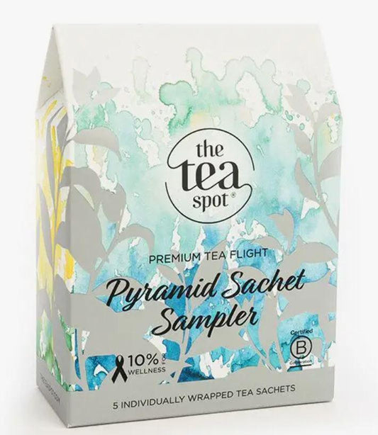 Pyramid Sachet Sampler: Herbal Teas