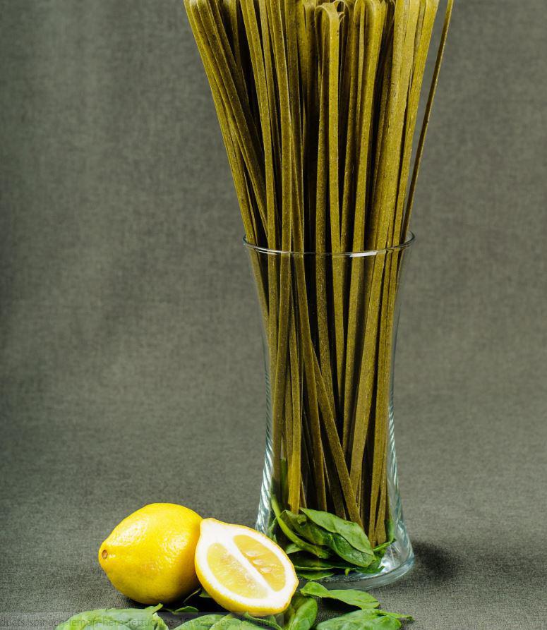 Spinach Lemon Herb Fettuccine