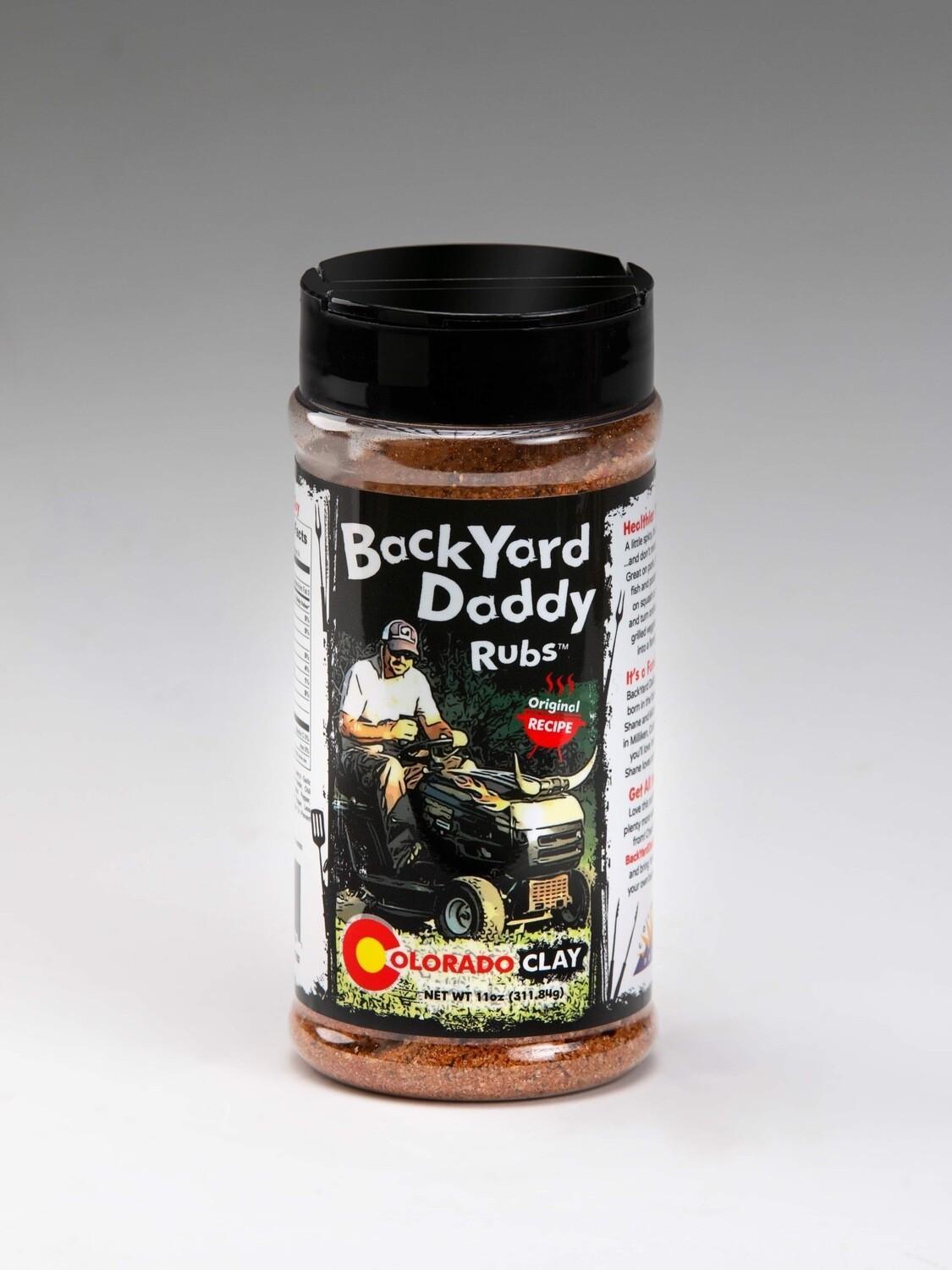 BackYard Daddy Rub Clay