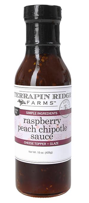 Raspberry Peach Chipotle Sauce